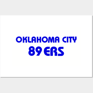 Defunct Oklahoma City 89ers Baseball Posters and Art